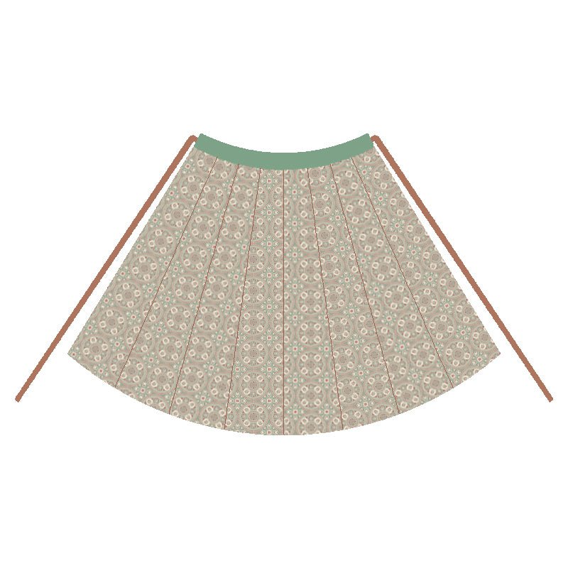 green ruqun dress northern wei dynasty women's hanfu - Jianxi Hanfu