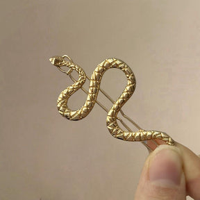 Zodiac Snake Bangs Hair Clip - Jianxi Hanfu